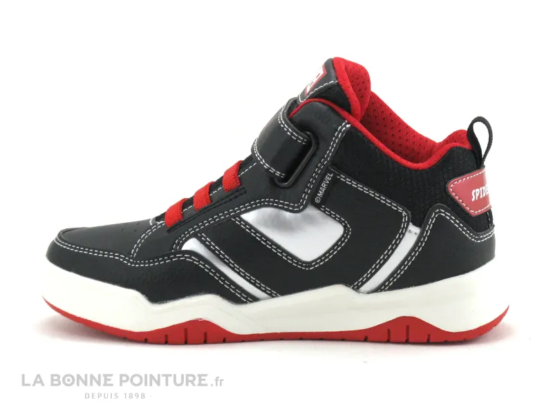 Achat chaussures Geox Enfant Basket, vente Geox Basket Spiderman - J267RC - Perth GARCON - Black - Red