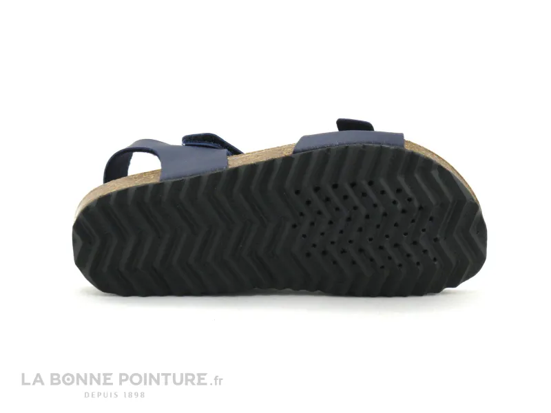 Achat chaussures Geox Enfant Nu-pieds, vente Geox GHITA Boy - J028LB - Navy Red - Sandale GARCON bleu marine