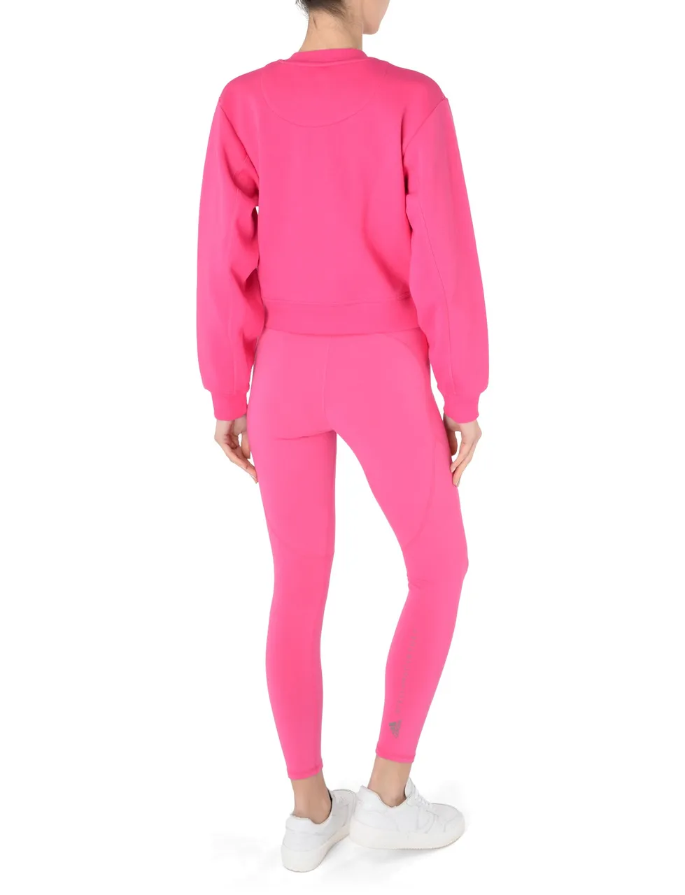 Adidas by Stella McCartney Sweat en coton biologique fuchsia