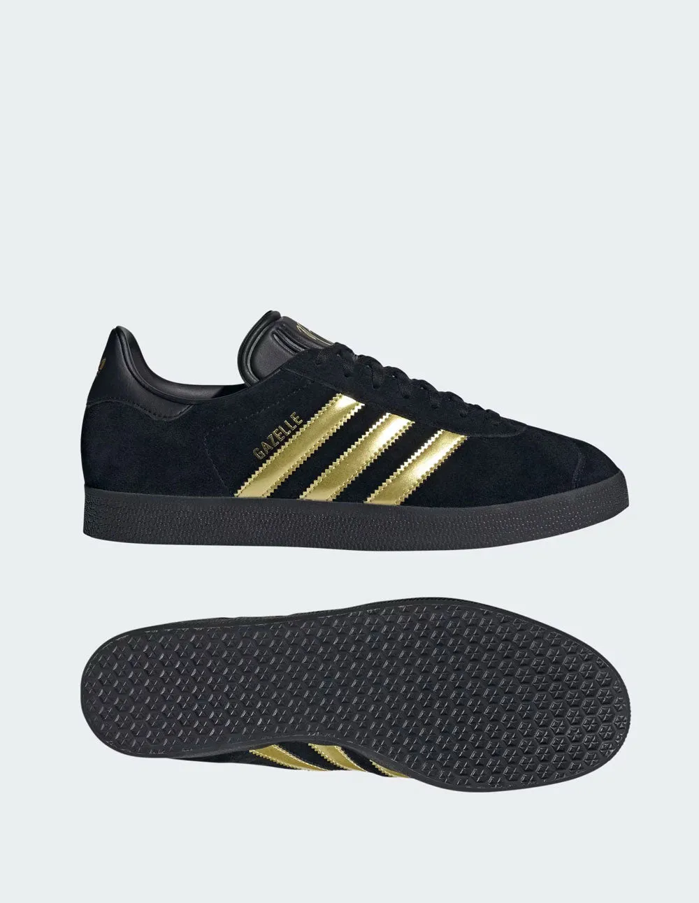 adidas Gazelle Bellinghan Negras y Doradas Unisex