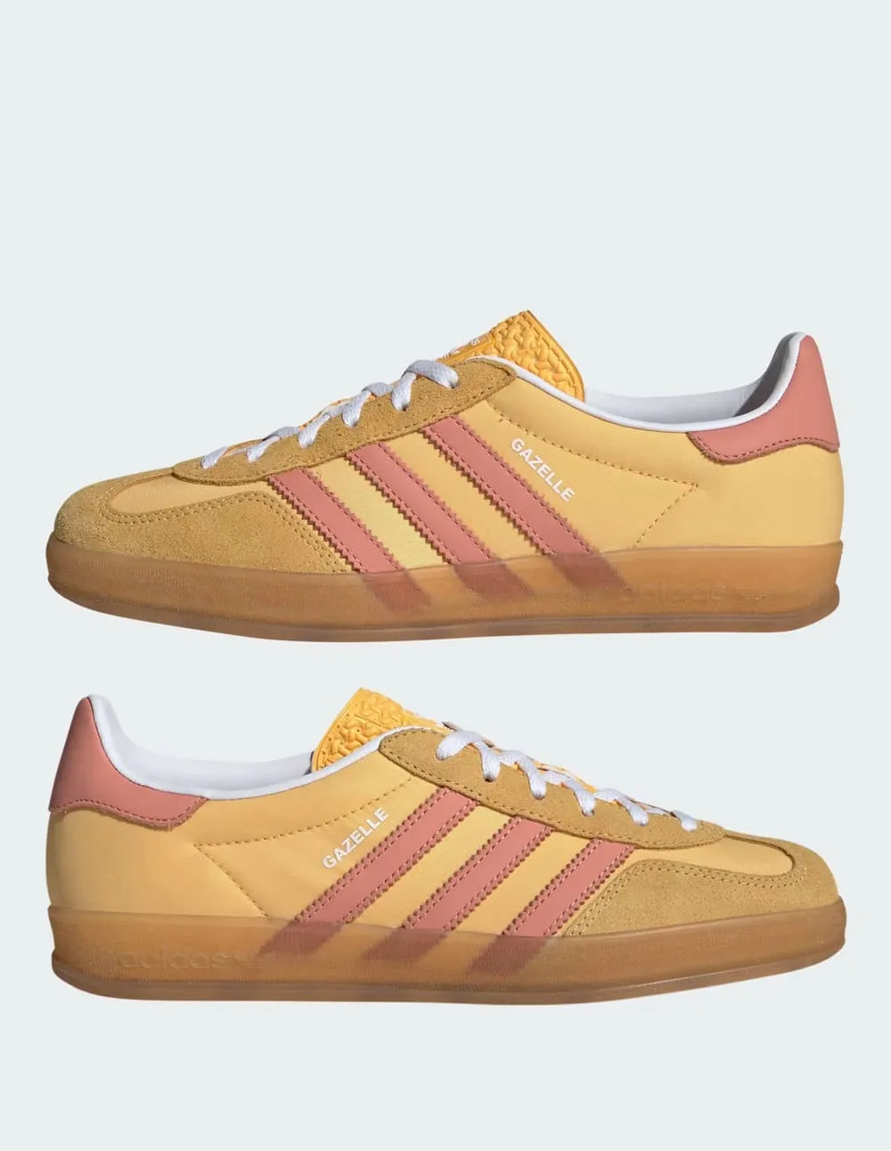 adidas Gazelle Indoor Beiges y Rosas Mujer