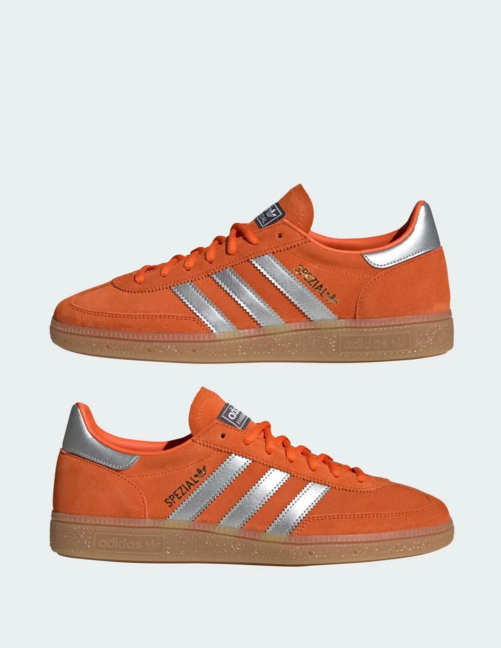 adidas Handball Spezial Naranjas y Plateadas Unisex