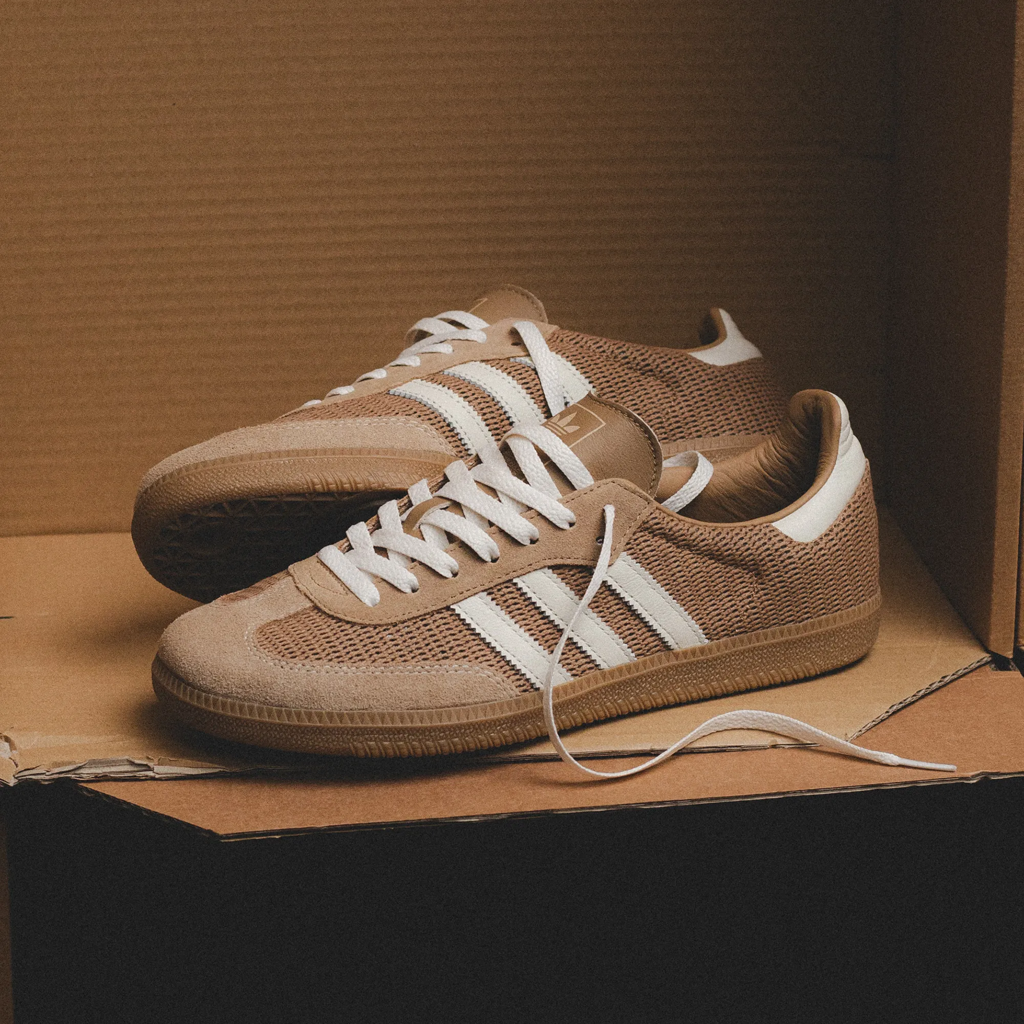 adidas - Samba OG (cardboard / chalk white / brown desert)