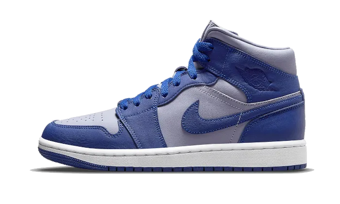 Air Jordan 1 Mid SE Iron Purple Deep Royal