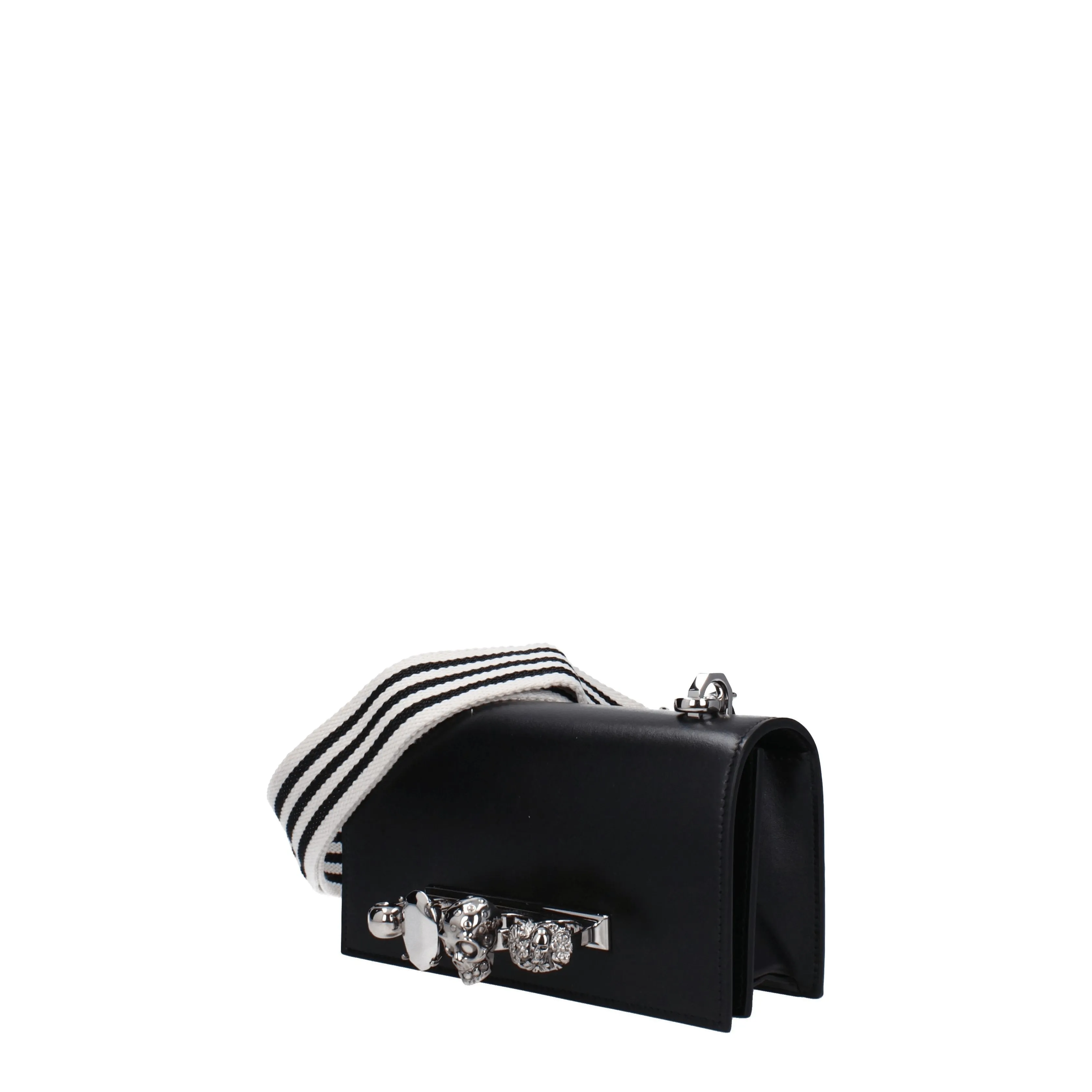 Alexander McQueen Sacs à bandoulières The Knuckle Men Leather Black