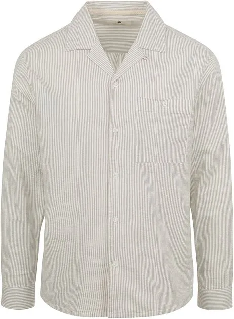 Anerkjendt Chemise Kurt Rayures Blanc Cassé 9010480540 comm