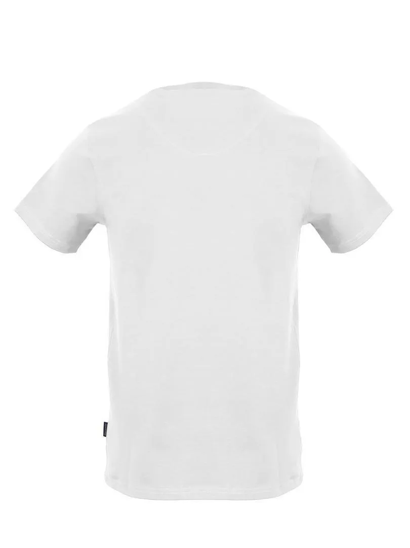 Aquascutum Tonal Aldis Logo T-Shirt En Cotton Blanc - Achetez À Prix Outlet!