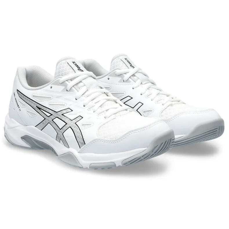 Asics Gel-Rocket 11 W 1072A093 101 chaussures de volley-ball blanche blanche