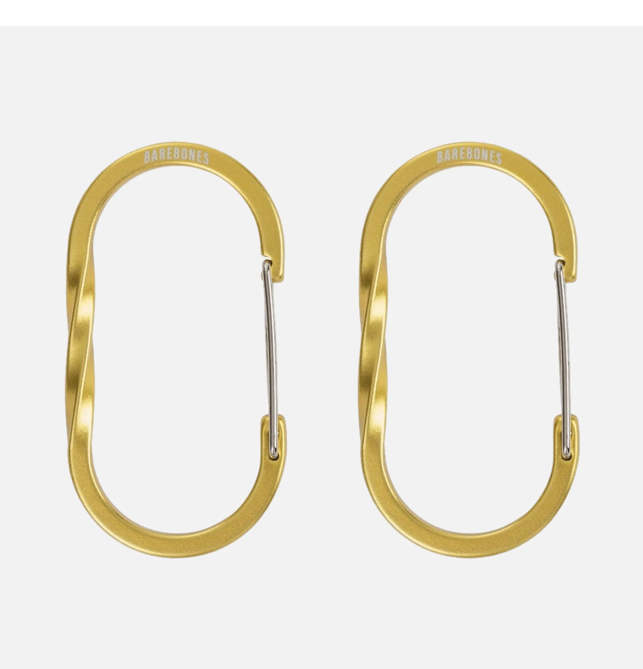 Barebones | Wiregate Carabiner Gold | Shop Royalcheese PARIS