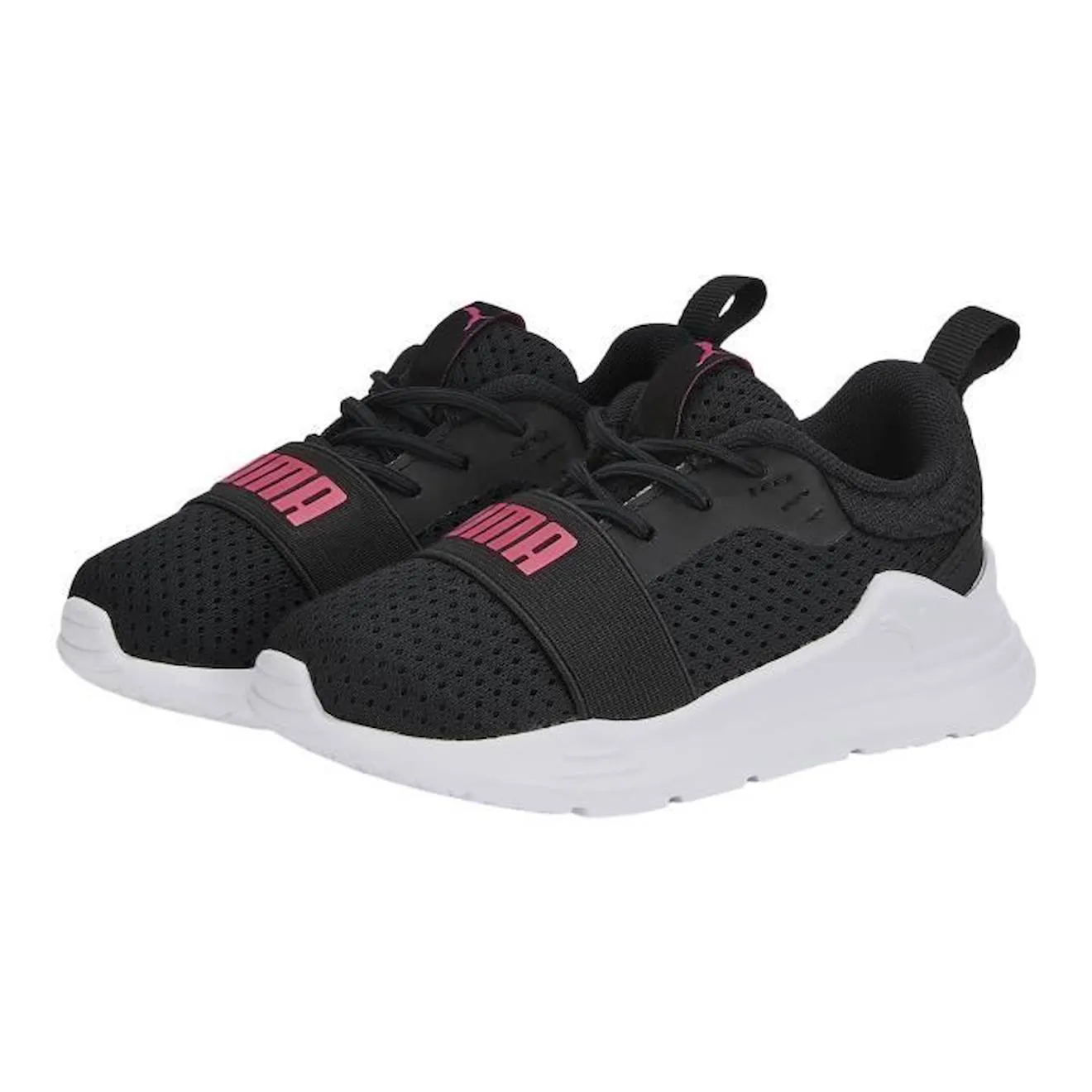 Basket Basse à Lacets Puma Enfant Wired Run AC Inf rose - Puma