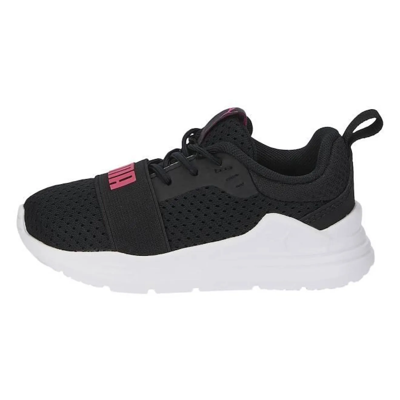 Basket à Lacets Enfant Puma Wired Run Ac noir - Puma