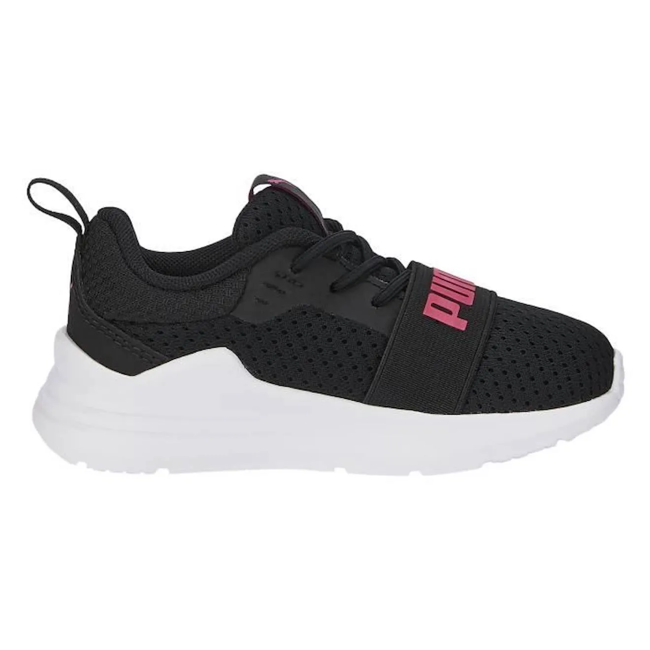 Basket à Lacets Enfant Puma Wired Run Ac noir - Puma