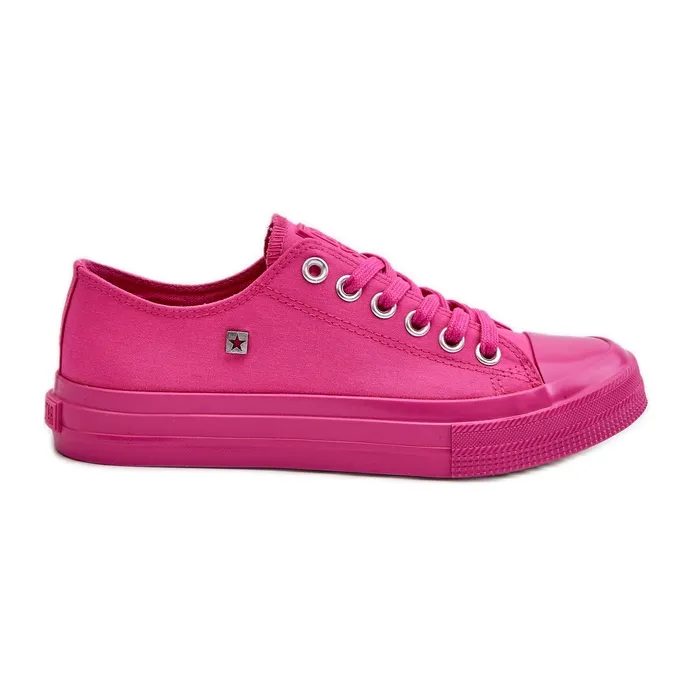 Baskets classiques pour femmes Big Star NN274290 Fuchsia rose