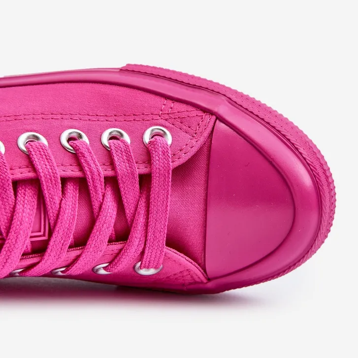 Baskets classiques pour femmes Big Star NN274290 Fuchsia rose