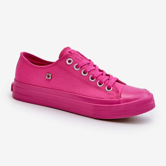 Baskets classiques pour femmes Big Star NN274290 Fuchsia rose