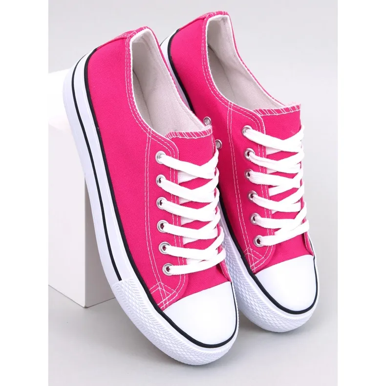 Baskets classiques pour femmes Fargis Fuchsia rose