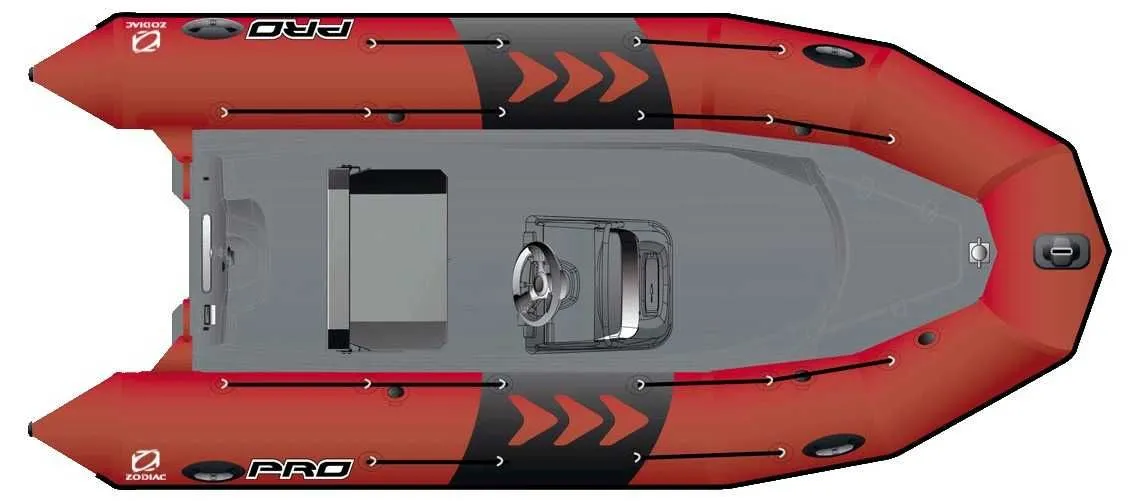 Bateau Semi Rigide Pro 500 Classic - Coque Grise