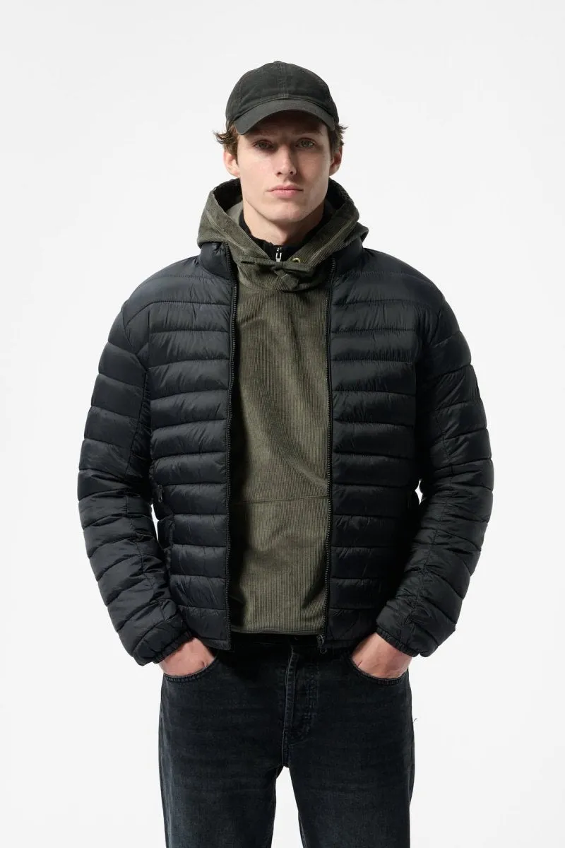 Blouson léger col montant BLIGHT NOIR