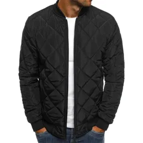 Blouson matelassé homme Noir