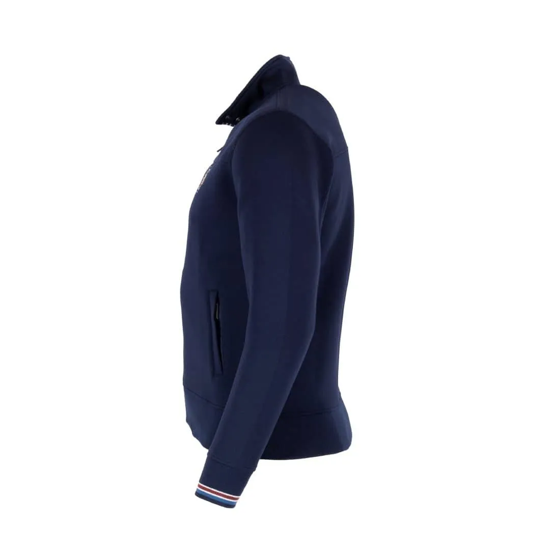 Blouson néoprène bleu marine