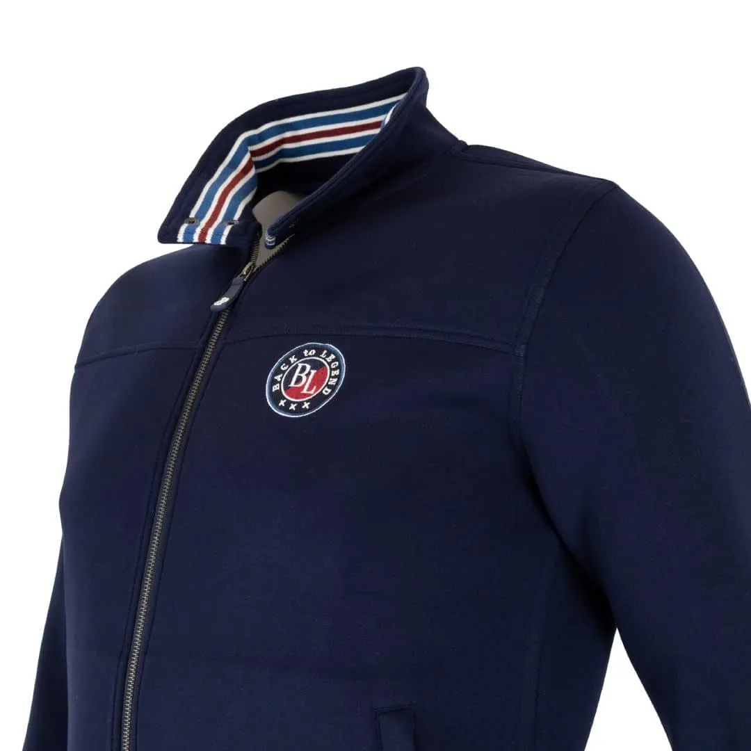 Blouson néoprène bleu marine