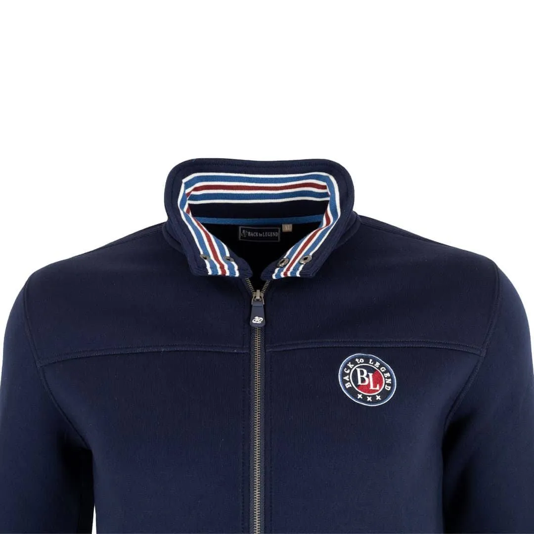 Blouson néoprène bleu marine