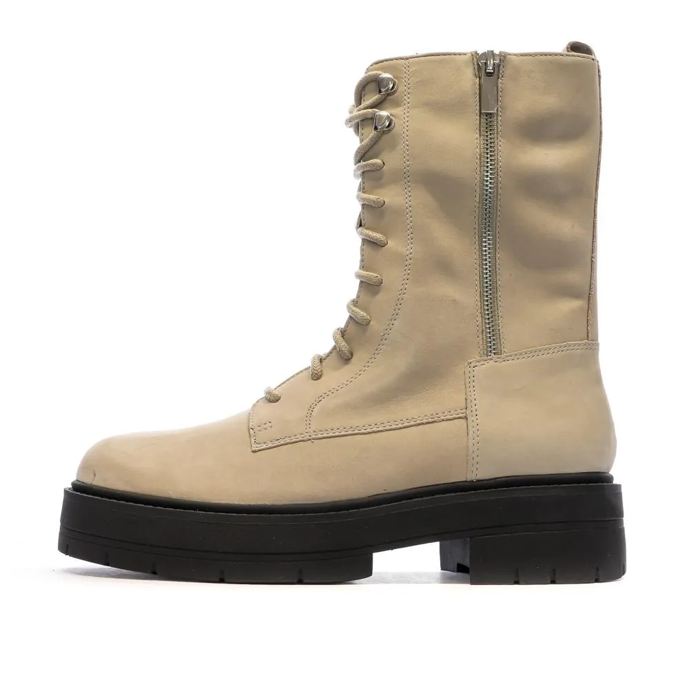 Bottines Beige Femme Geox Spherica