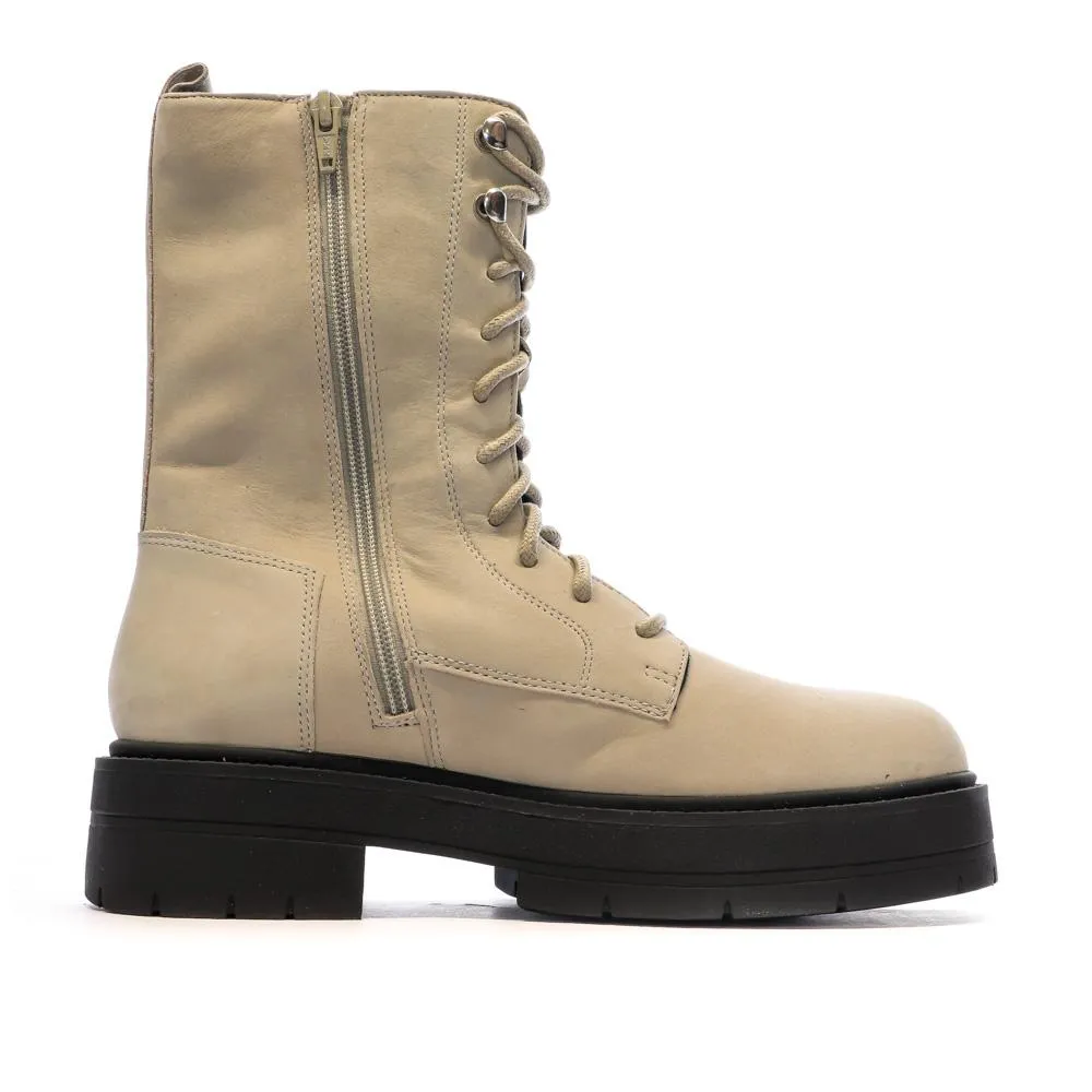 Bottines Beige Femme Geox Spherica