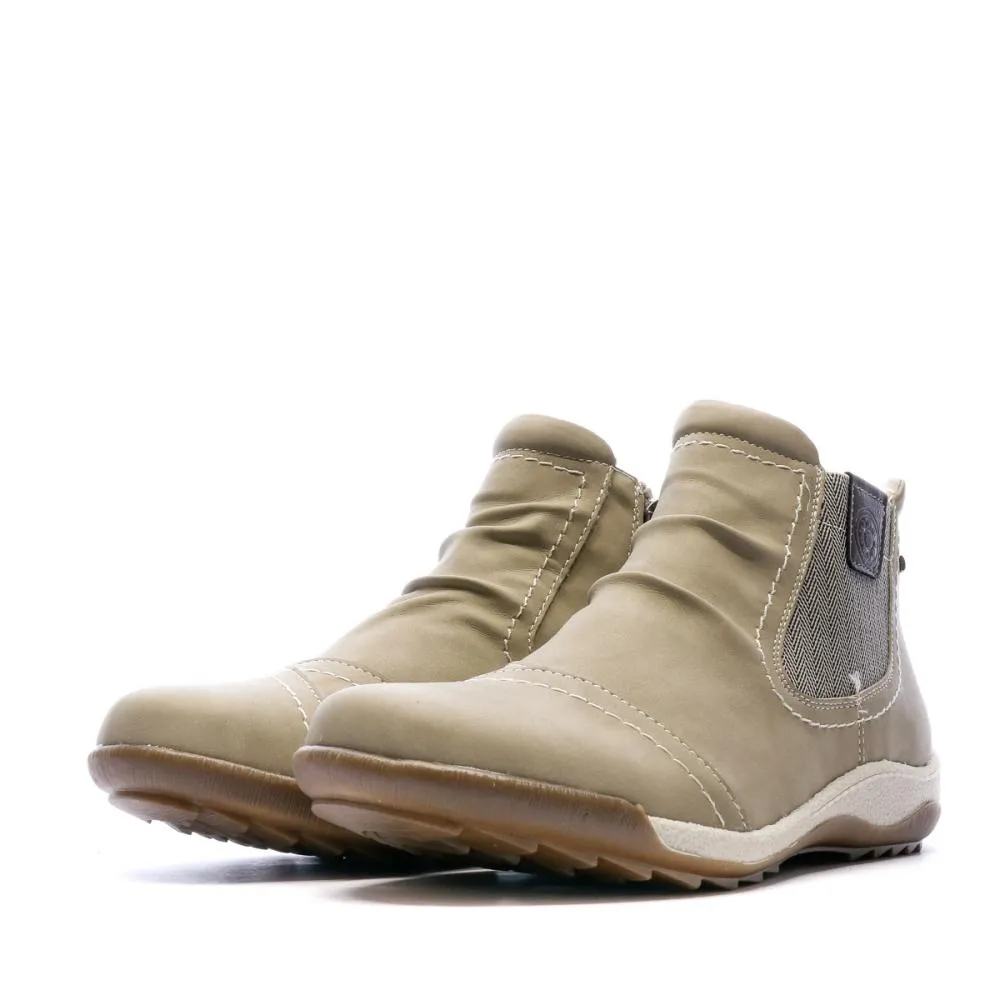 Bottines Beige Femme Relife Jilspray