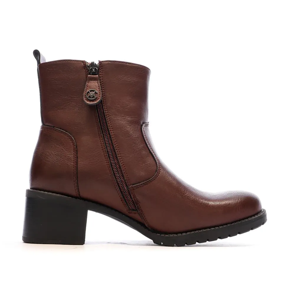 Bottines Bordeaux Femme Chattawak ALTA