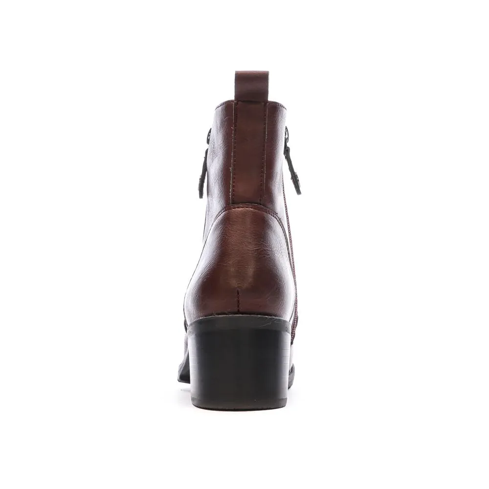 Bottines Bordeaux Femme Chattawak ALTA