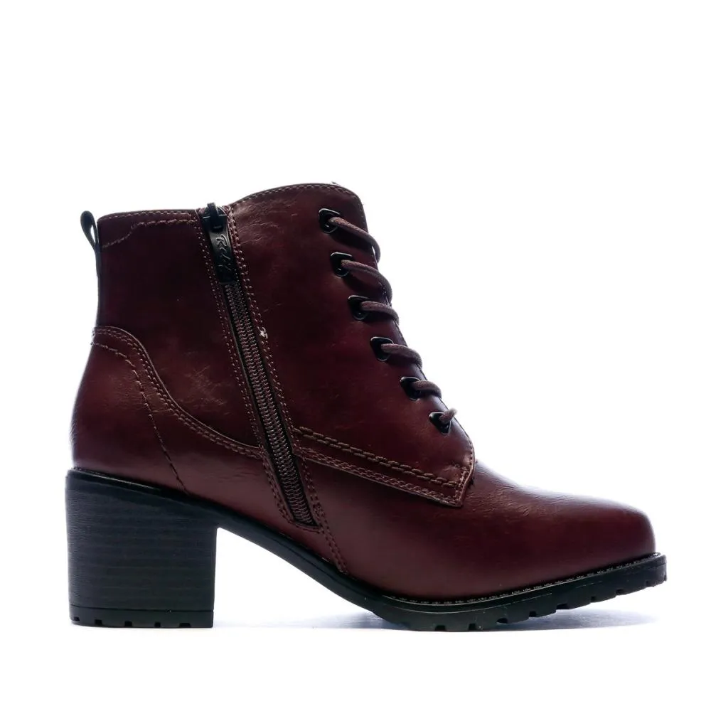 Bottines Bordeaux Femme Relife Joypan