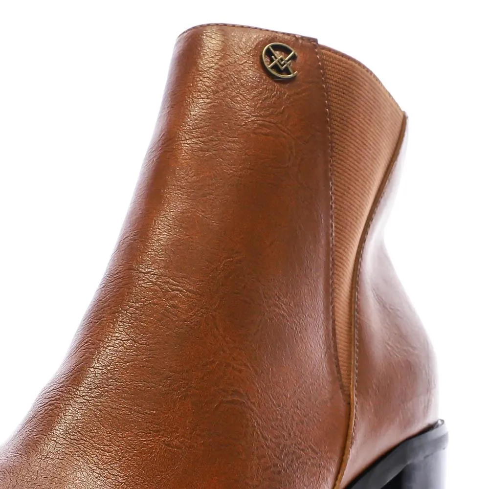 Bottines Camel Femme Chattawak MORENO