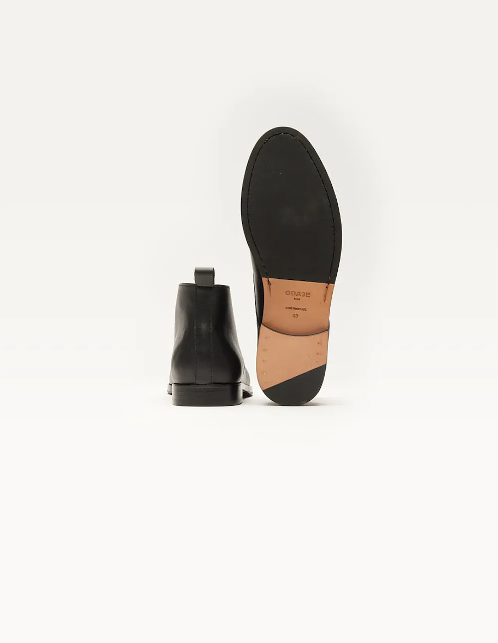 Bottines Jérome - Cuir noir