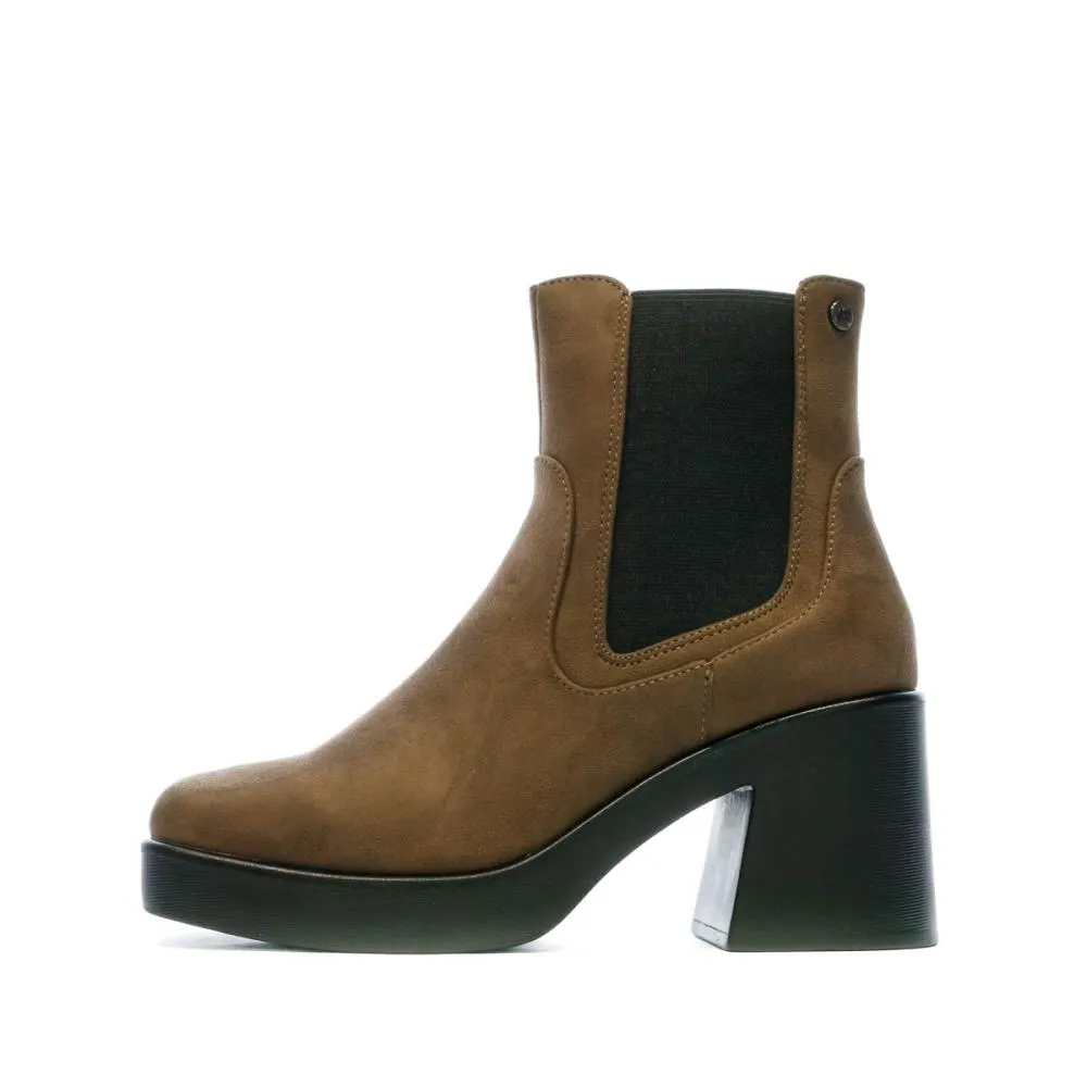 Bottines Marron Femme Xti Chelsea