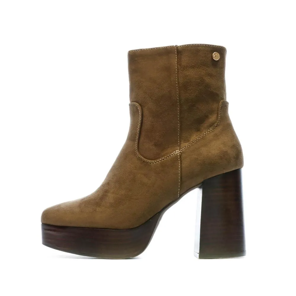 Bottines Marron Foncé Femme Xti 142