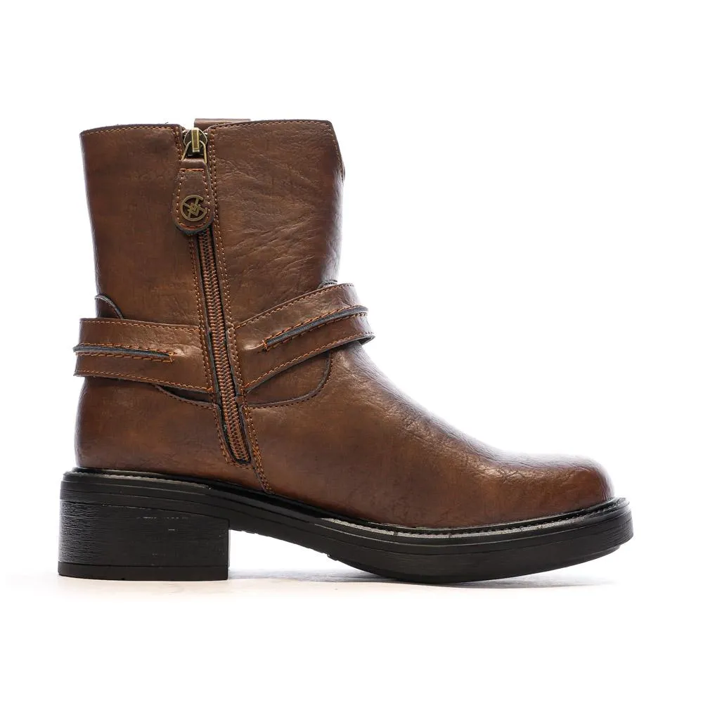 Bottines Marrons Femme Chattawak CIELO