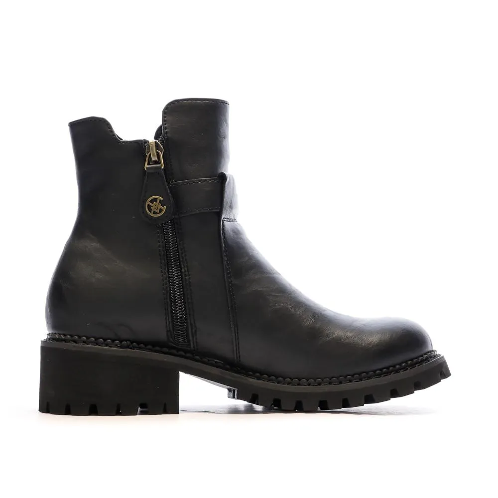 Bottines Noir Femme Chattawak TOYA