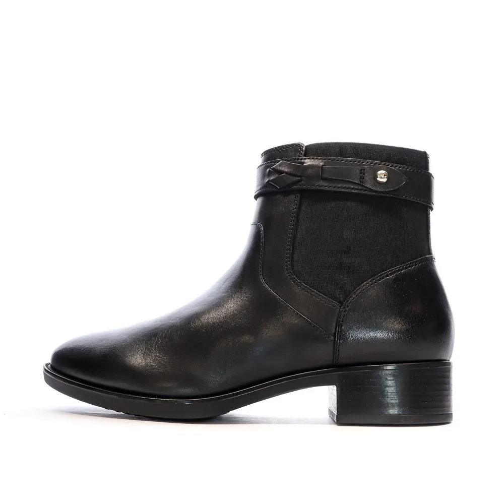 Bottines Noires Femme Geox Felicity