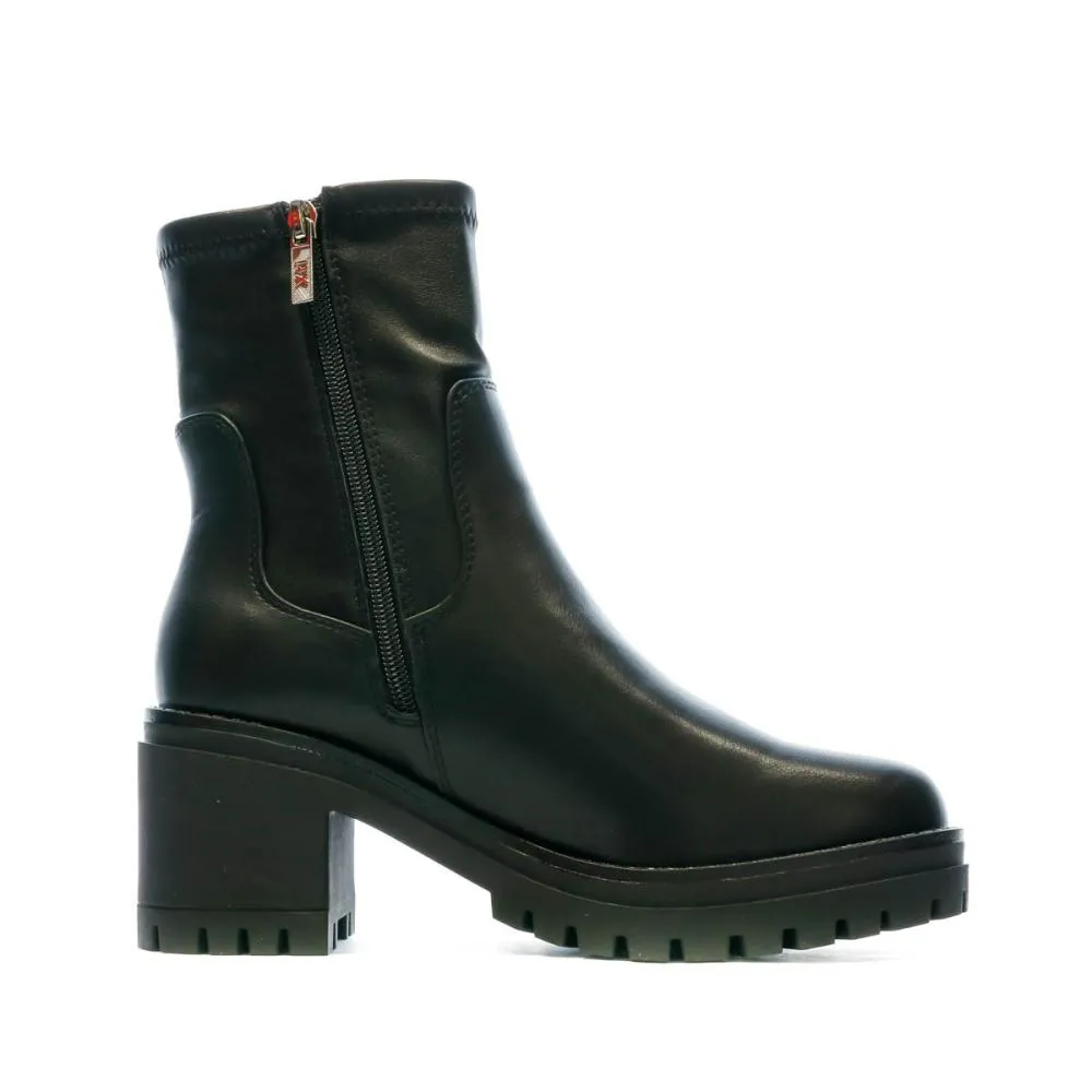 Bottines Noires Femme Xti 401