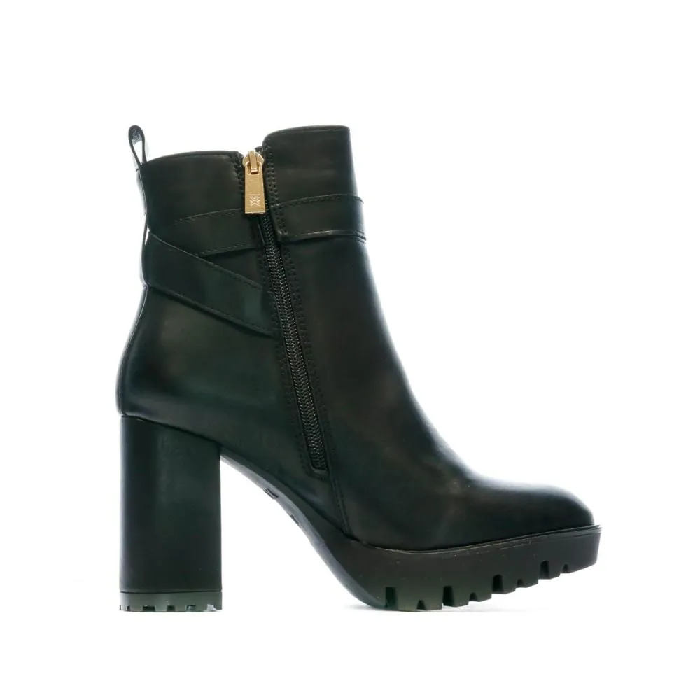 Bottines Noires Femme Xti Nala