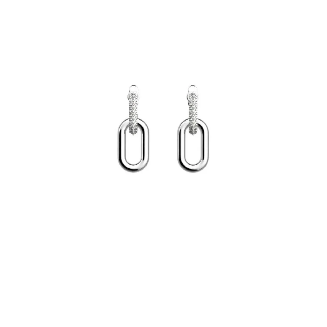 Boucles d'oreilles Les Georgettes Argent BRI P-Chaine 16 mm | 3 Suisses