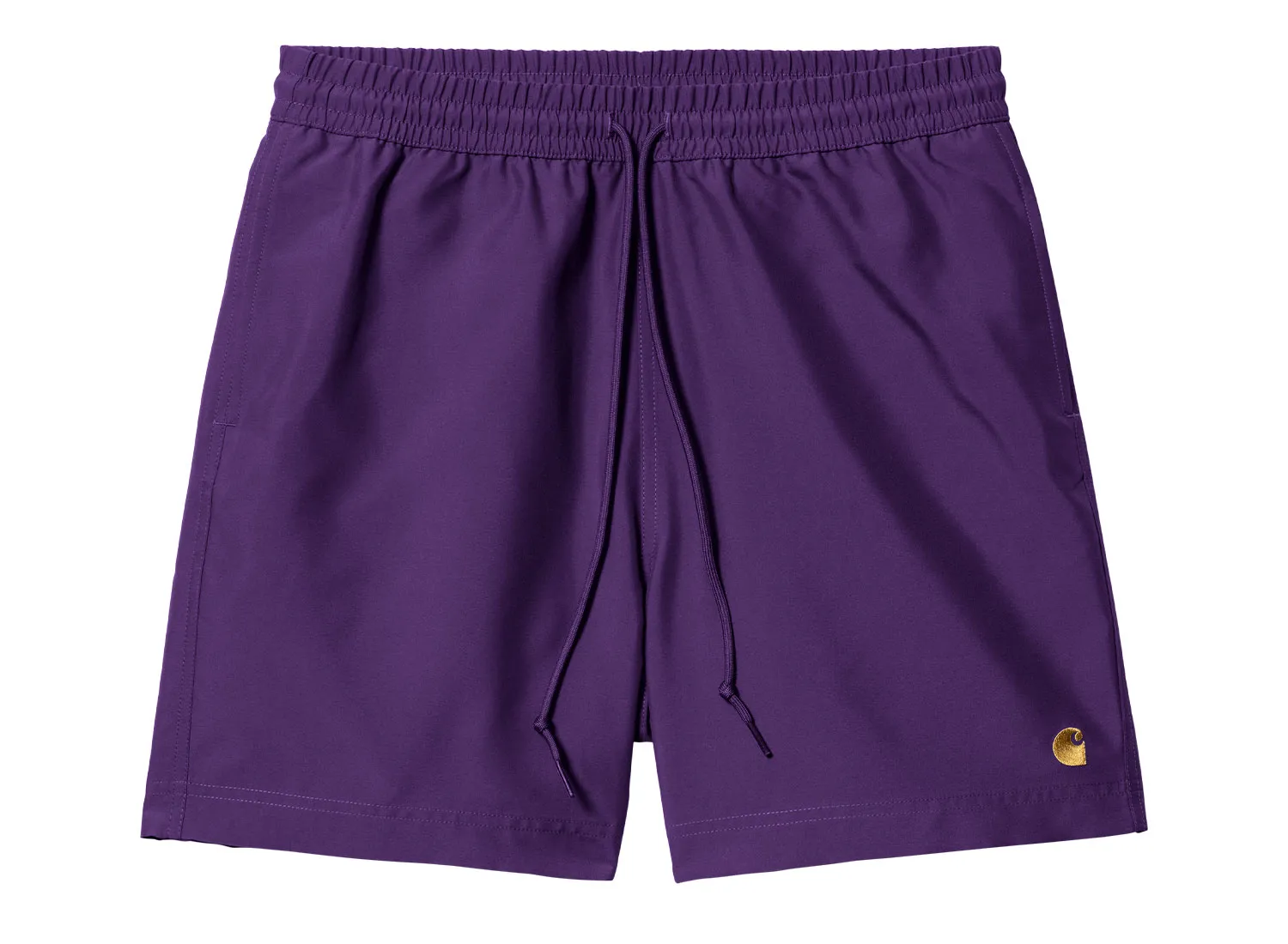 Carhartt WIP Chase Swim Trunk Tyrian / Gold