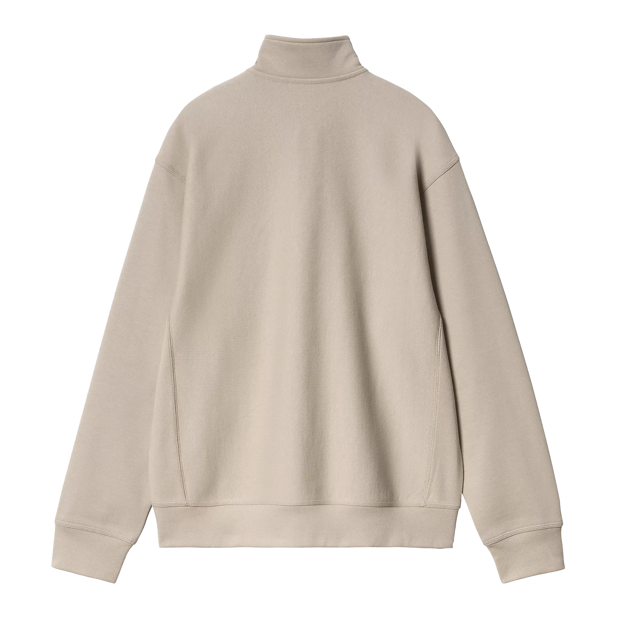 Carhartt WIP - Half Zip American Script Sweat (fleur de sel)