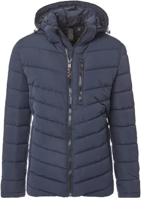 Casa Moda Veste Hooded Puffer Marine 544297000-147 commander