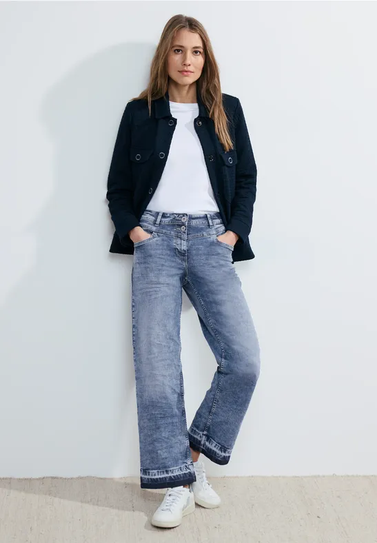 CECIL Jean culotte coupe ample  - Style NEELE