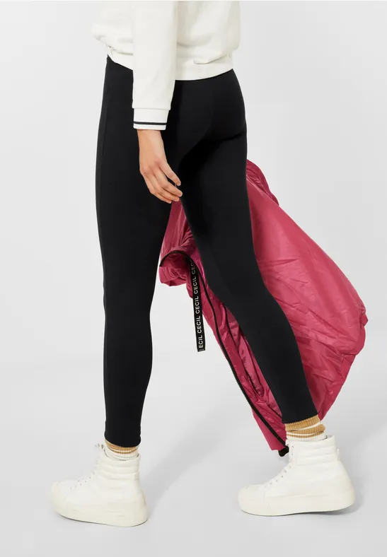 CECIL Legging de couleur unie 