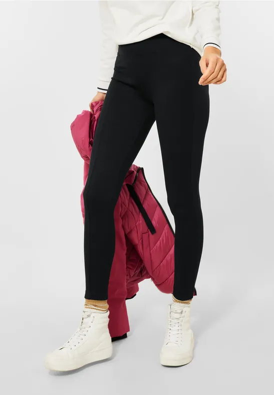 CECIL Legging de couleur unie 