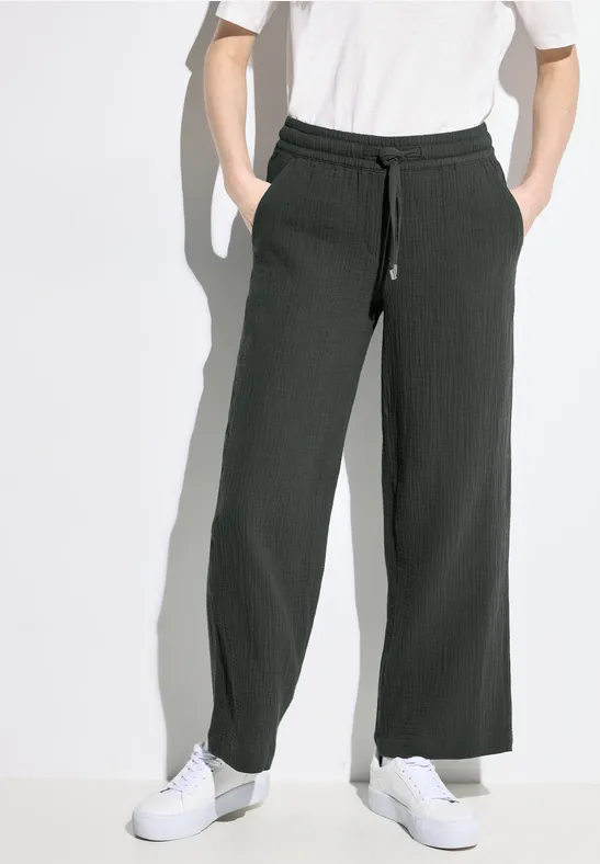 CECIL Pantalon en mousseline  - Style NEELE