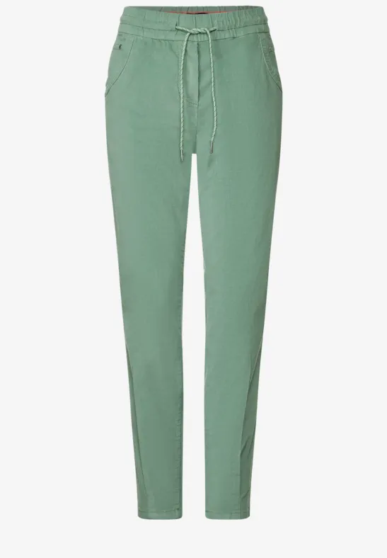 CECIL Pantalon en velours milleraies coupe classique  - Style TRACEY